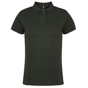 Asquith & Fox Womens/Ladies Plain Polo Shirt / Bottle
